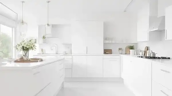 مدل کابینت ام دی اف سفید + به روزترین کابینت ام دی اف سفید بسیار لاکچری و ضد لک