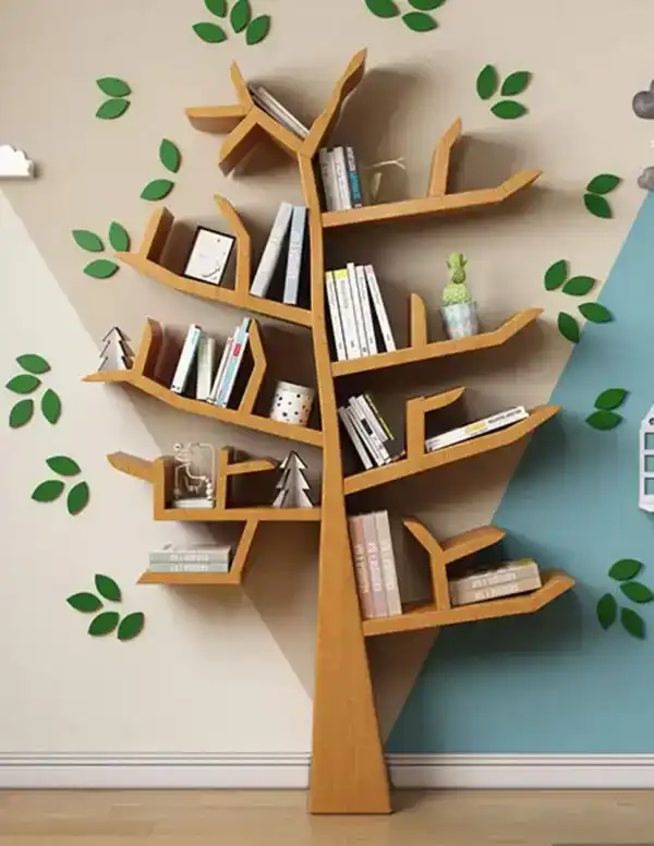 مدل کتابخانه اتاق + جدیدترین کتابخانه اتاق خواب برای دسته بندی کتاب ها و دکوراسیون
