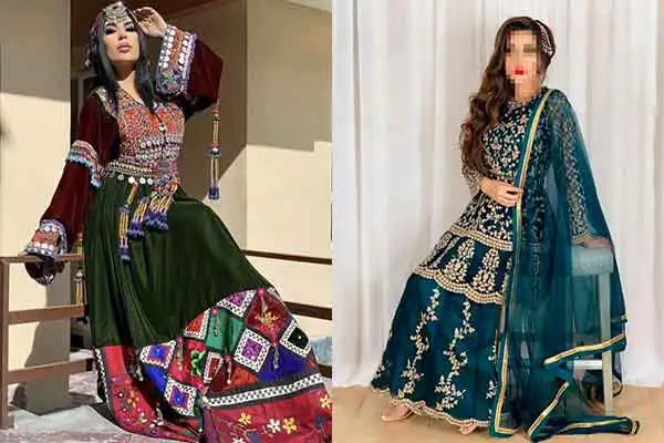 مدل لباس مجلسی افغانی + زیباترین مدل لباس مجلسی افغانی کار شده شیک برای مراسم ها