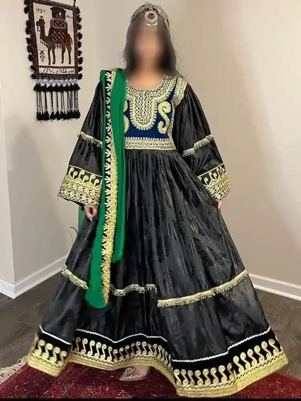 مدل لباس مجلسی افغانی + زیباترین مدل لباس مجلسی افغانی کار شده شیک برای مراسم ها