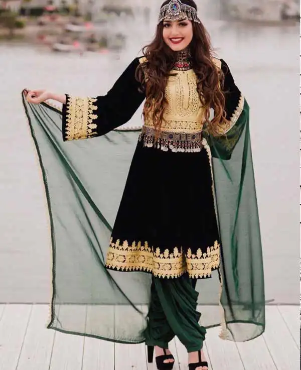 مدل لباس مجلسی افغانی + زیباترین مدل لباس مجلسی افغانی کار شده شیک برای مراسم ها