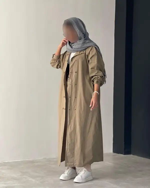 مدل مانتو بلند اسپرت + شیک ترین مدل مانتو بلند جذاب و شیک برای استایل های کژوال و راحتی روزانه
