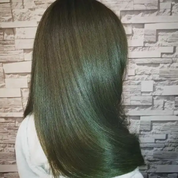 مدل رنگ مو زیتونی + زیباترین رنگ مو زیتونی شیک و لاکچری برای خام های سن بالا