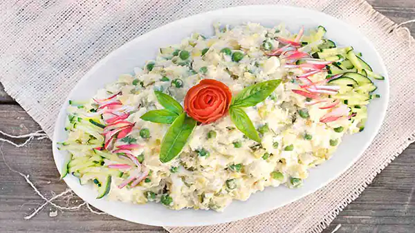 مدل سالاد الویه + زیباترین مدل های ترند سالاد الویه بسیار شیک و خوش طرح