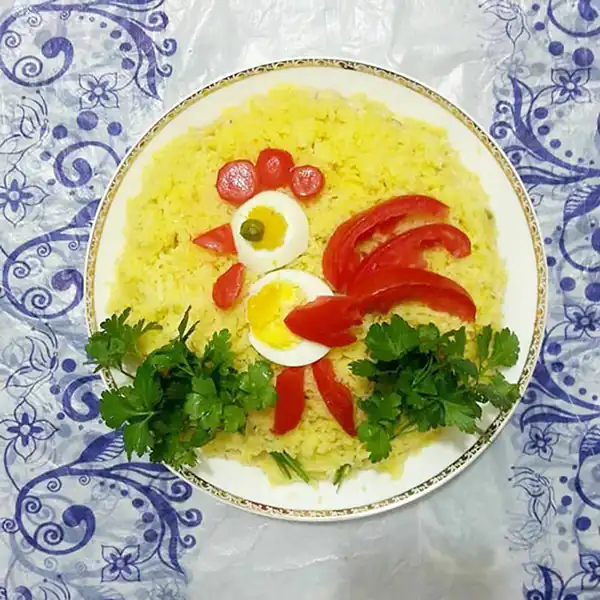 مدل سالاد الویه + زیباترین مدل های ترند سالاد الویه بسیار شیک و خوش طرح