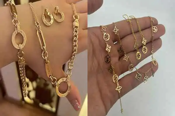 مدل سرویس طلا اسپرت + خفن ترین سرویس طلا اسپرت و لاکچری با وزن و نمای عالی