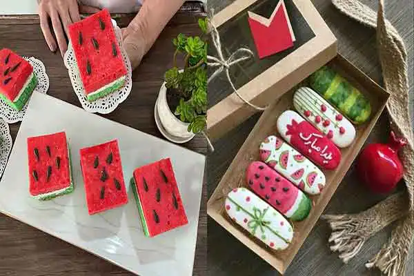مدل شیرینی شب یلدا + جذاب ترین مدل شیرینی شب یلدا متنوع و خوشمزه برای پذیرایی شیک یلدایی