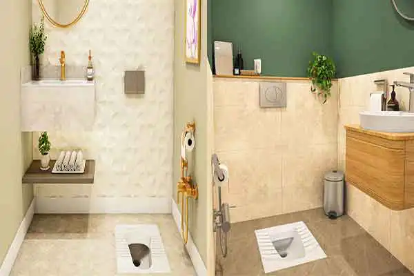 مدل سرویس بهداشتی ایرانی جدید + جدیدترین ایده ها برای بازسازی شیک و لاکچری سرویس بهداشتی ایرانی