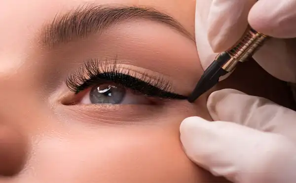 مدل تاتو خط چشم جدید + زیباترین مدل تاتو خط چشم جدید کم ریسک و طبیعی خانومانه