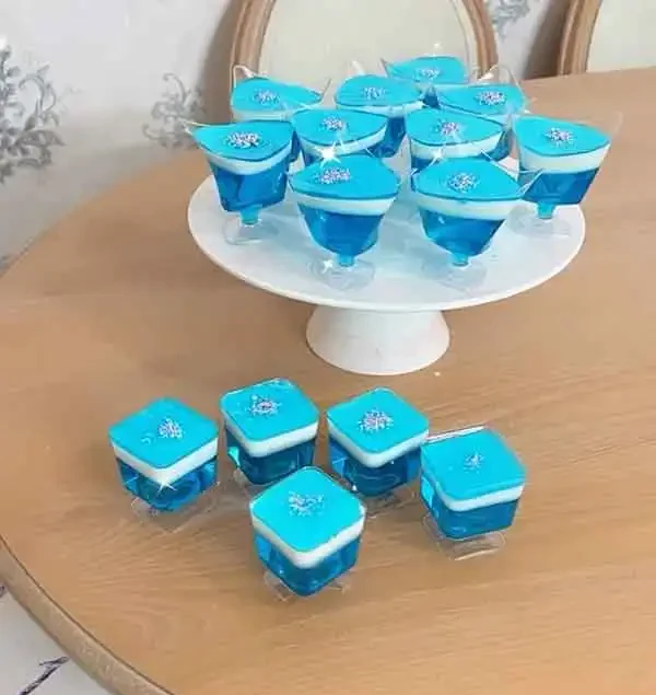 مدل ژله برای جشن آب + زیباترین مدل ژله غیر تکراری برای جشن آب فرزندان مدرسه ای