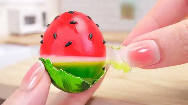 مدل ژله شب یلدا + خوشمزه ترین مدل ژله شب یلدا ترکیب رنگ سبز و قرمز جذاب برای مهمانی