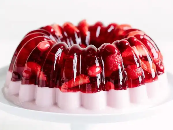 مدل ژله شب یلدا + خوشمزه ترین مدل ژله شب یلدا ترکیب رنگ سبز و قرمز جذاب برای مهمانی
