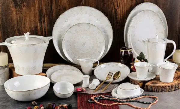 مدل ظروف غذاخوری + جدیدترین مدل ظروف غذاخوری لوکس و ترک برای خرید جهیزیه
