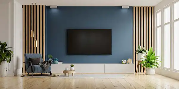مدل دکوراسیون پشت تلویزیون + زیباترین ایده ها برای مدل دکوراسیون شیک و لاکچری پشت تلویزیون