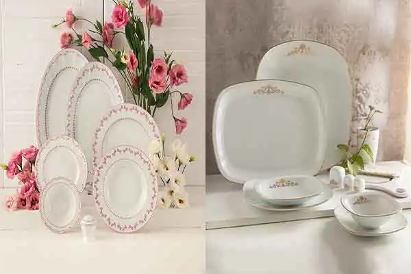 مدل سرویس غذاخوری چینی جدید + جدیدترین مدل سرویس غذاخوری چینی شیک و لوکس که غذاخوردن را لذت بخش می کند