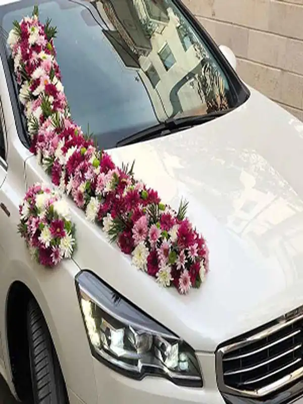 ماشین عروس ساده و کم هزینه + 15تصویر ماشین عروس ساده و کم هزینه ولی در عوض شیک