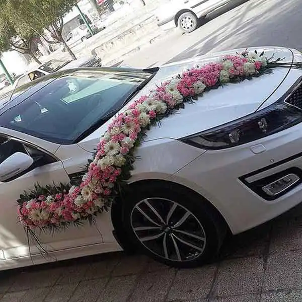 ماشین عروس ساده و کم هزینه + 15تصویر ماشین عروس ساده و کم هزینه ولی در عوض شیک