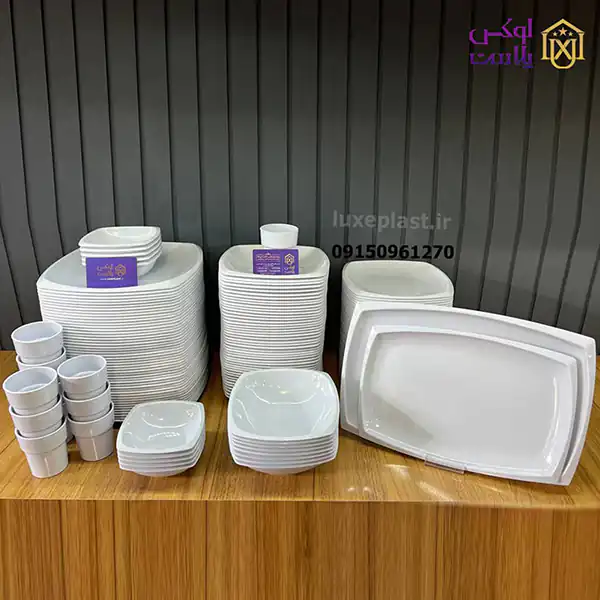 مدل سرویس غذاخوری ملامین + زیباترین مدل های سرویس غذاخوری ترند امسال