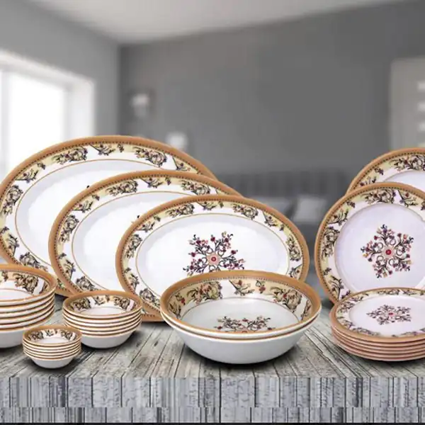 مدل سرویس غذاخوری ملامین + زیباترین مدل های سرویس غذاخوری ترند امسال