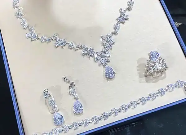 مدل سرویس طلا سفید + شیک ترین مدل های سرویس طلا سفید ترند امسال