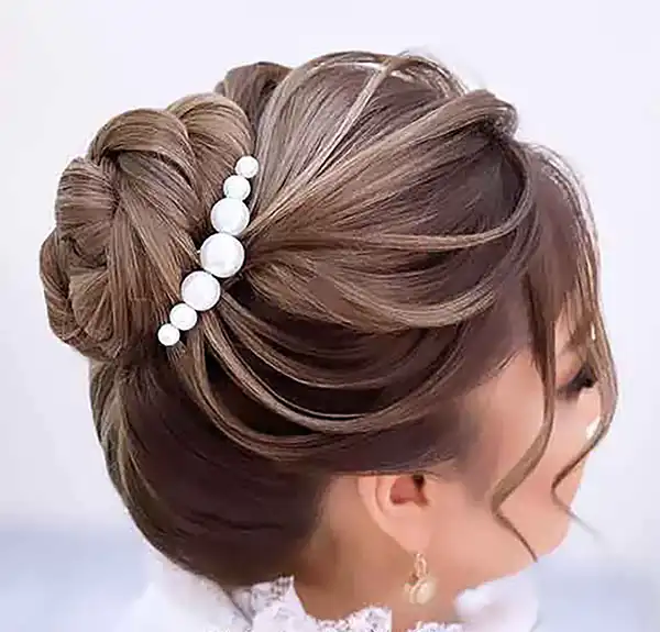 مدل شینیون اروپایی ساده + زیباترین مدل های شینیون اروپایی ساده و ترند امسال