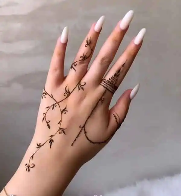 طرح مدل حنا + زیباترین طرح مدل حنا برای روی دست و پشت دست که به جای اکسسوری می توانید انجام دهید