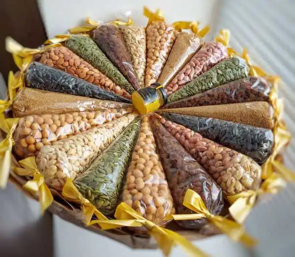 تزیین آجیل شب یلدا + جذاب ترین ایده ها برای تزیین آجیل شب یلدا بسیار شیک که مهمان هایتان تعجب خواهند کرد