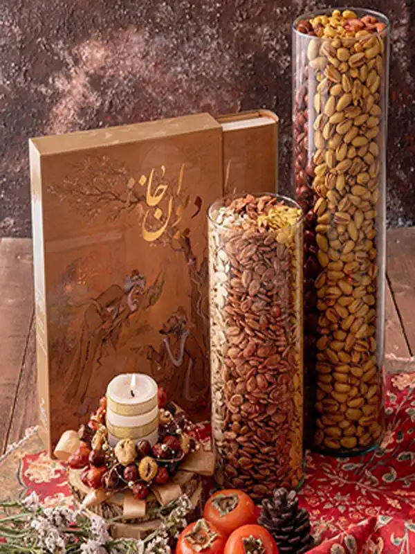 تزیین آجیل شب یلدا + جذاب ترین ایده ها برای تزیین آجیل شب یلدا بسیار شیک که مهمان هایتان تعجب خواهند کرد