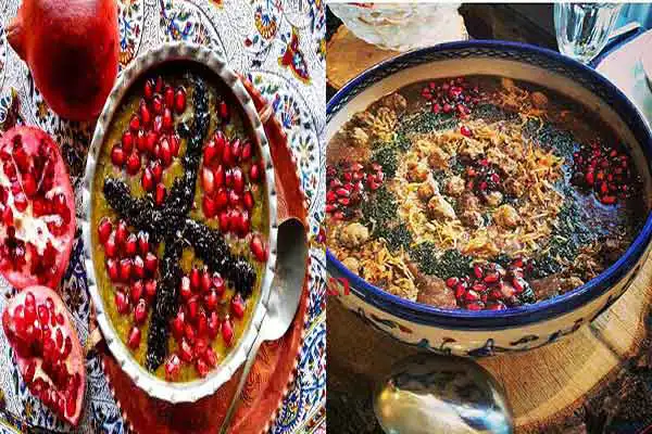 تزیین آش رشته شب یلدا + جذاب ترین تزیین آش رشته شب یلدا که سفرتو امسال حسابی می ترکونه