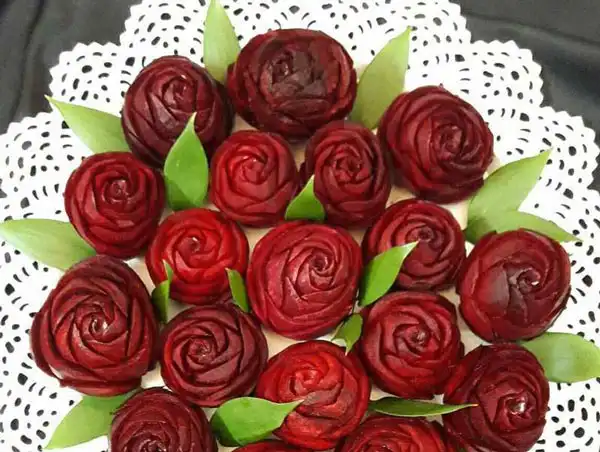 تزیین لبو شب یلدا + زیباترین تزیین لبو شب یلدا برای گذاشتن روی میز کنار خوراکی های جذاب دیگر