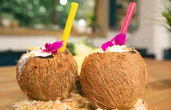 تزیین نارگیل شب یلدا + زیباترین تزیین نارگیل به عنوان میوه خاص و لاکچری برای میز شب یلدای شما