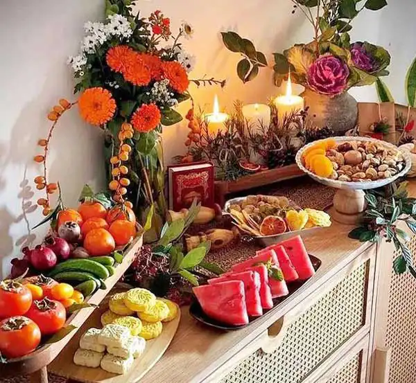 تزیین شب یلدا + لاکچری ترین ایده ها برای تزیین شب یلدا برای یک مهمانی به یاد ماندنی و شیک