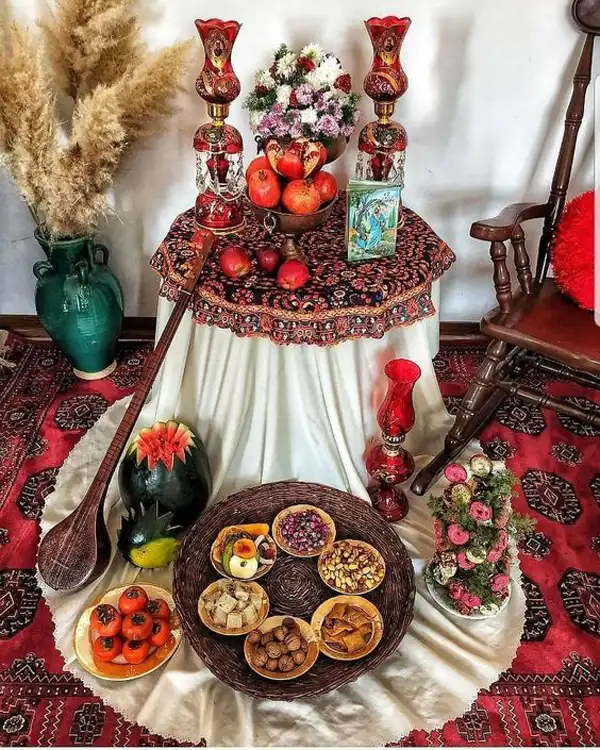 تزیین شب یلدا + لاکچری ترین ایده ها برای تزیین شب یلدا برای یک مهمانی به یاد ماندنی و شیک