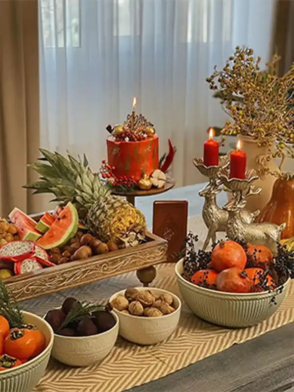 تزیین شب یلدا + لاکچری ترین ایده ها برای تزیین شب یلدا برای یک مهمانی به یاد ماندنی و شیک