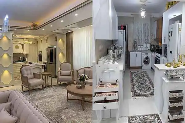 تزیین خانه عروس برای جهاز دیدن + بهترین دیزاین خانه عروس برای مراسم جهاز برون