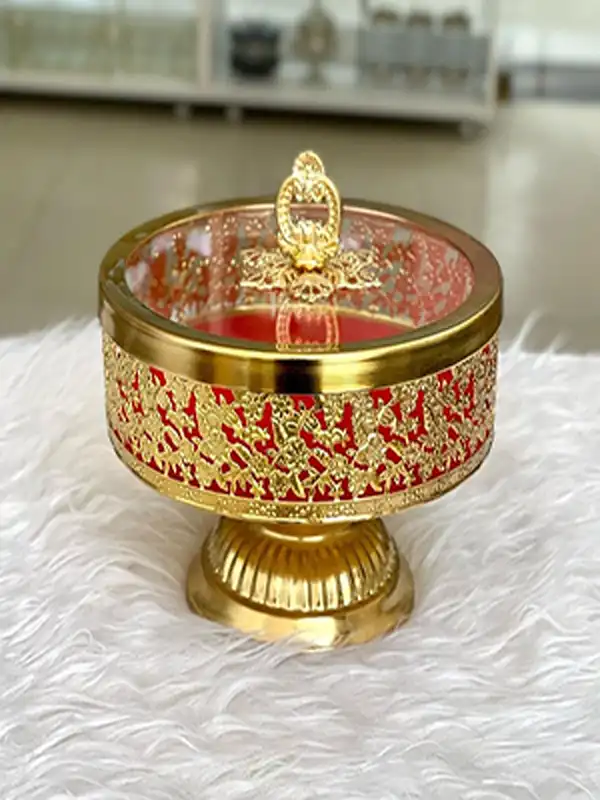 ظرف آجیل خوری در دار + زیباترین ظروف آجیل خوری کریستال و چوبی در دار خاص