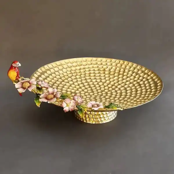 ظروف برنجی پذیرایی + جذاب ترین ظروف برنجی پذیرایی لاکچری که خیلی تو بورسن