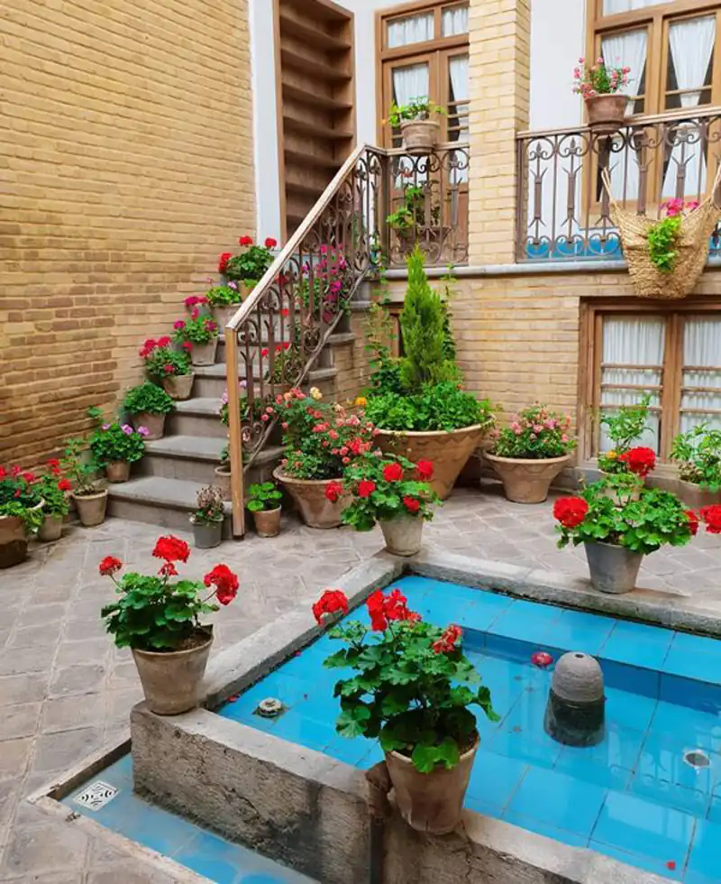 طراحی باغچه در حیاط کوچک منزل طراحی حیاط خانه روستایی حیاط سازی ساده و شیک طراحی حیاط منزل ایرانی ساده طراحی حیاط منزل مسکونی مدل باغچه حیاط کوچک ایرانی