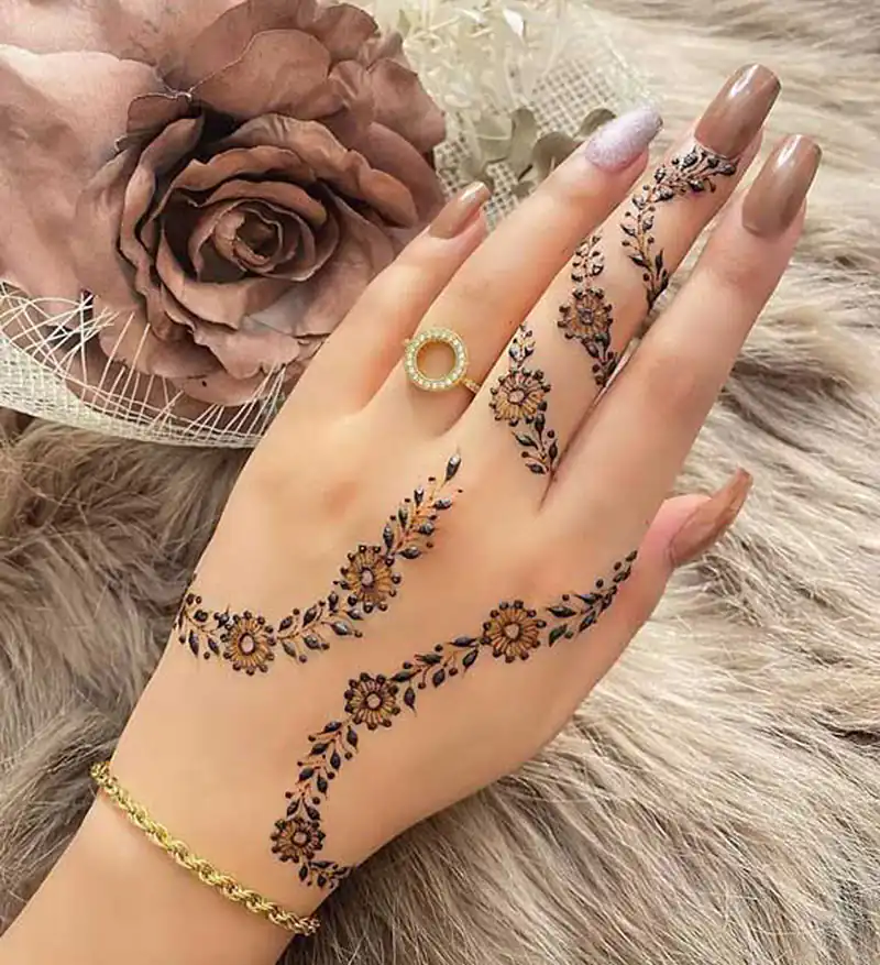 طرح حنا روی دست ساده و شیک نقش حنا ساده دخترانه عکس نقش حنا جدید طرح حنا گل روی دست نقش حنا روی دست عکس نقش حنا جدید ساده