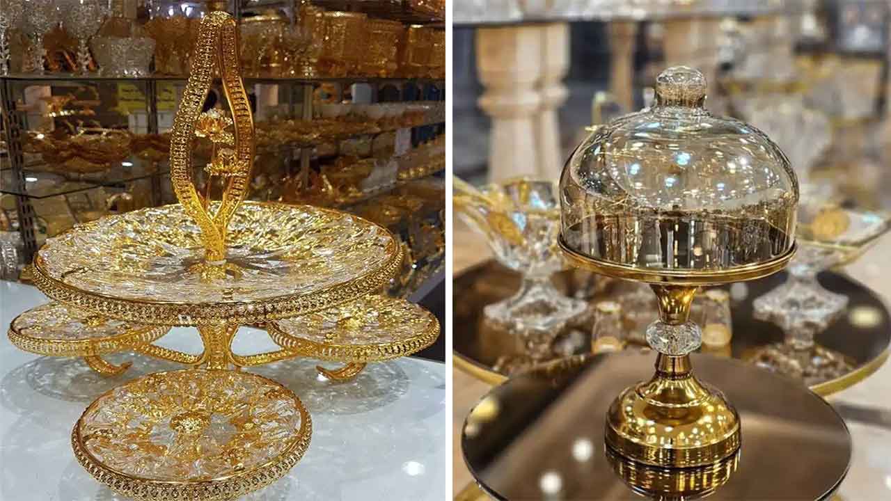 شیرینی خوری جدید و شیک شیرینی خوری دیجی کالا ست میوه خوری و شیرینی خوری کریستال ست میوه خوری و شیرینی خوری جدید ست میوه خوری شیرینی خوری آجیل خوری ظرف شیرینی خوری کریستال