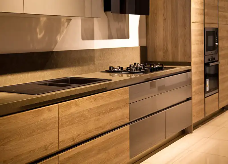 کابینت طرح چوب و سفید کابینت طرح چوب مدرن کابینت طرح چوب جدید کابینت طرح چوب روشن کابینت طرح چوب و طوسی کابینت طرح چوب و کرم