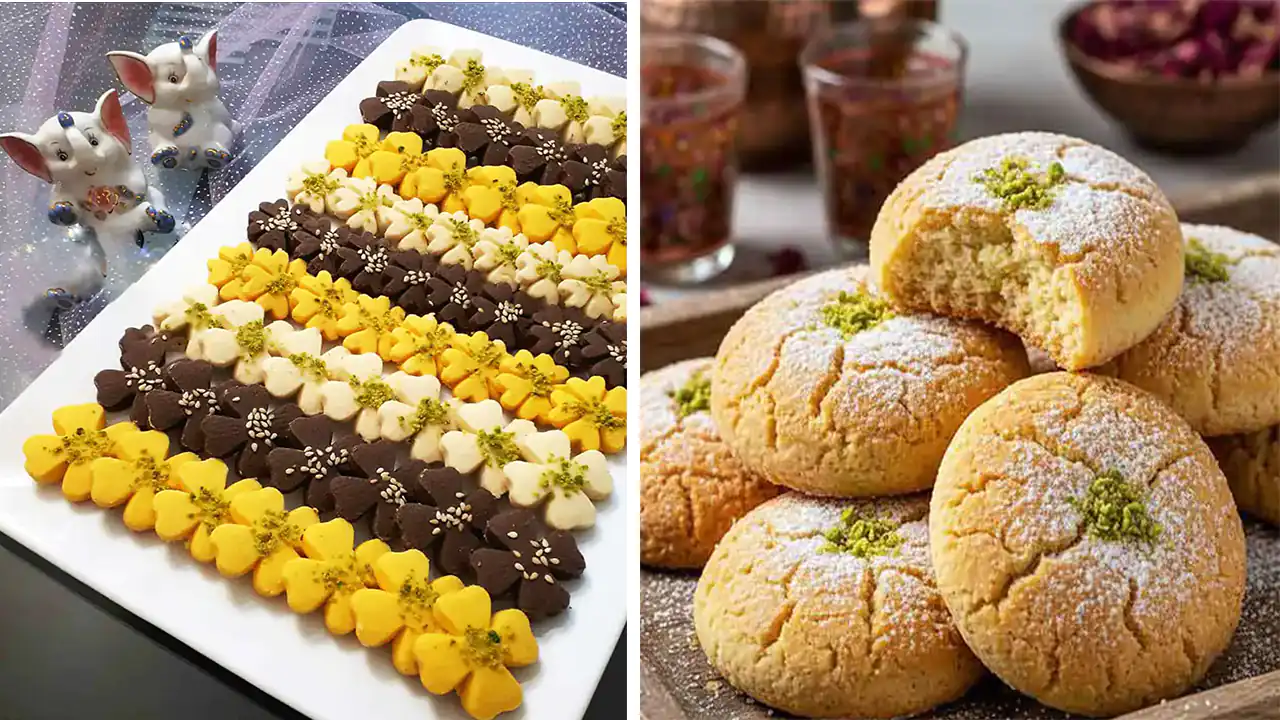 طرز تهیه شیرینی اتابکی با پیمانه
شیرینی اتابکی خانم صرافها
آموزش شیرینی اتابکی
عکس شیرینی اتابکی قزوین
شیرینی اتابکی معصومه رسولی
شیرینی اتابکی سراشپز پاپیون
